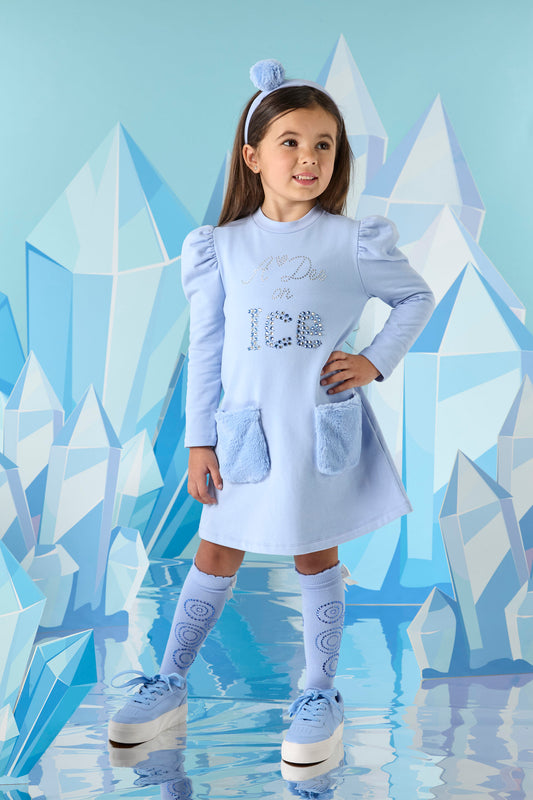 Adee diamante on ice jurk