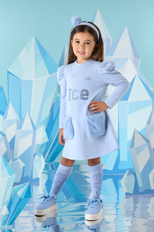 Adee diamante on ice jurk