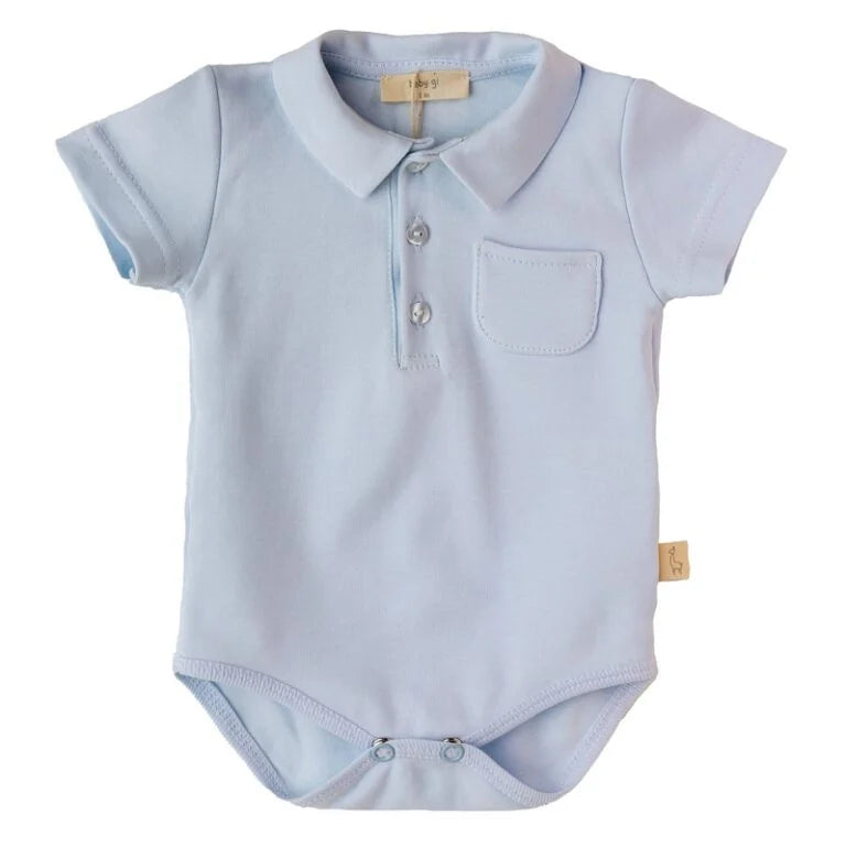 Baby Gi jongens polo romper