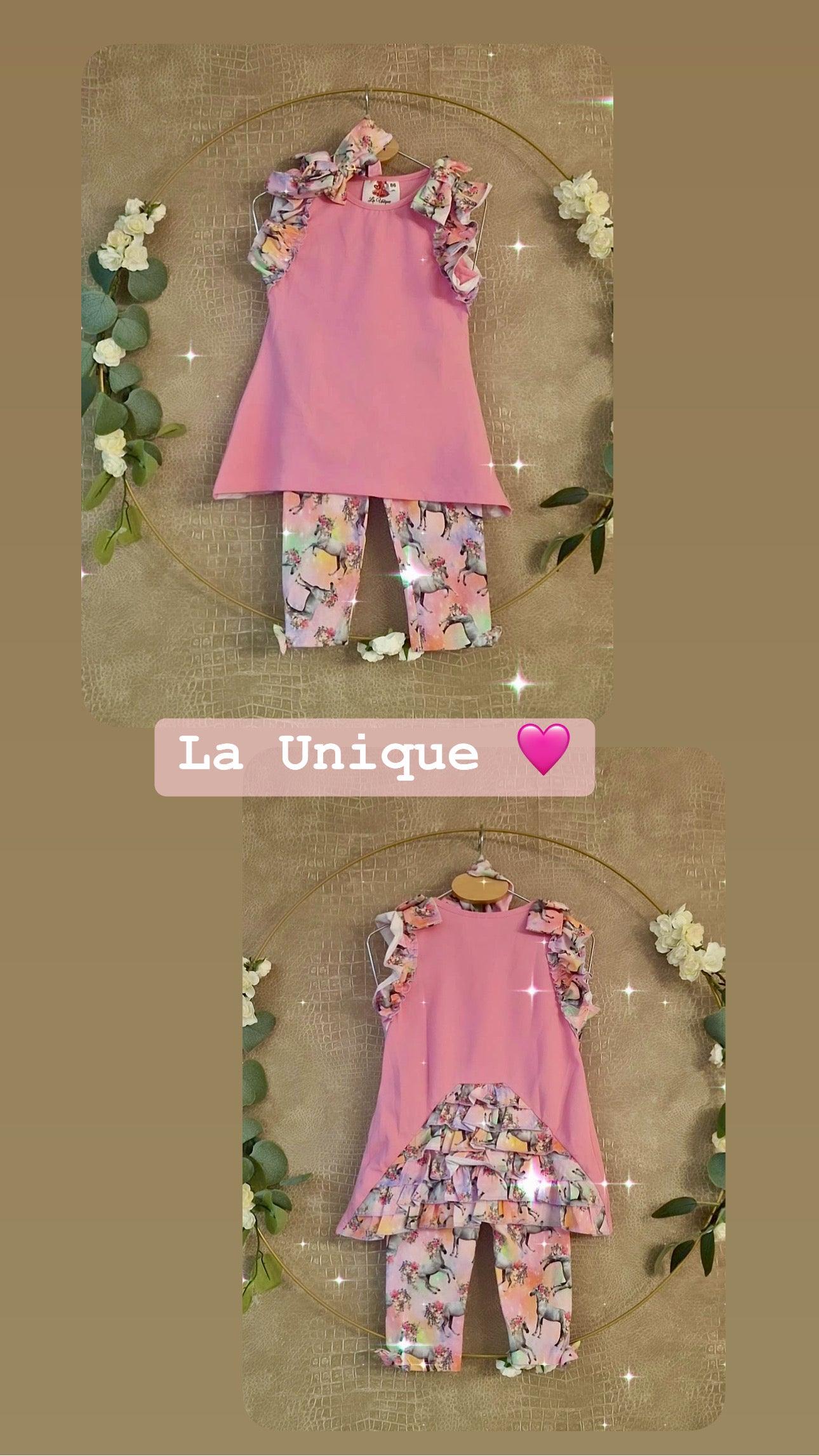 La unique paarden set